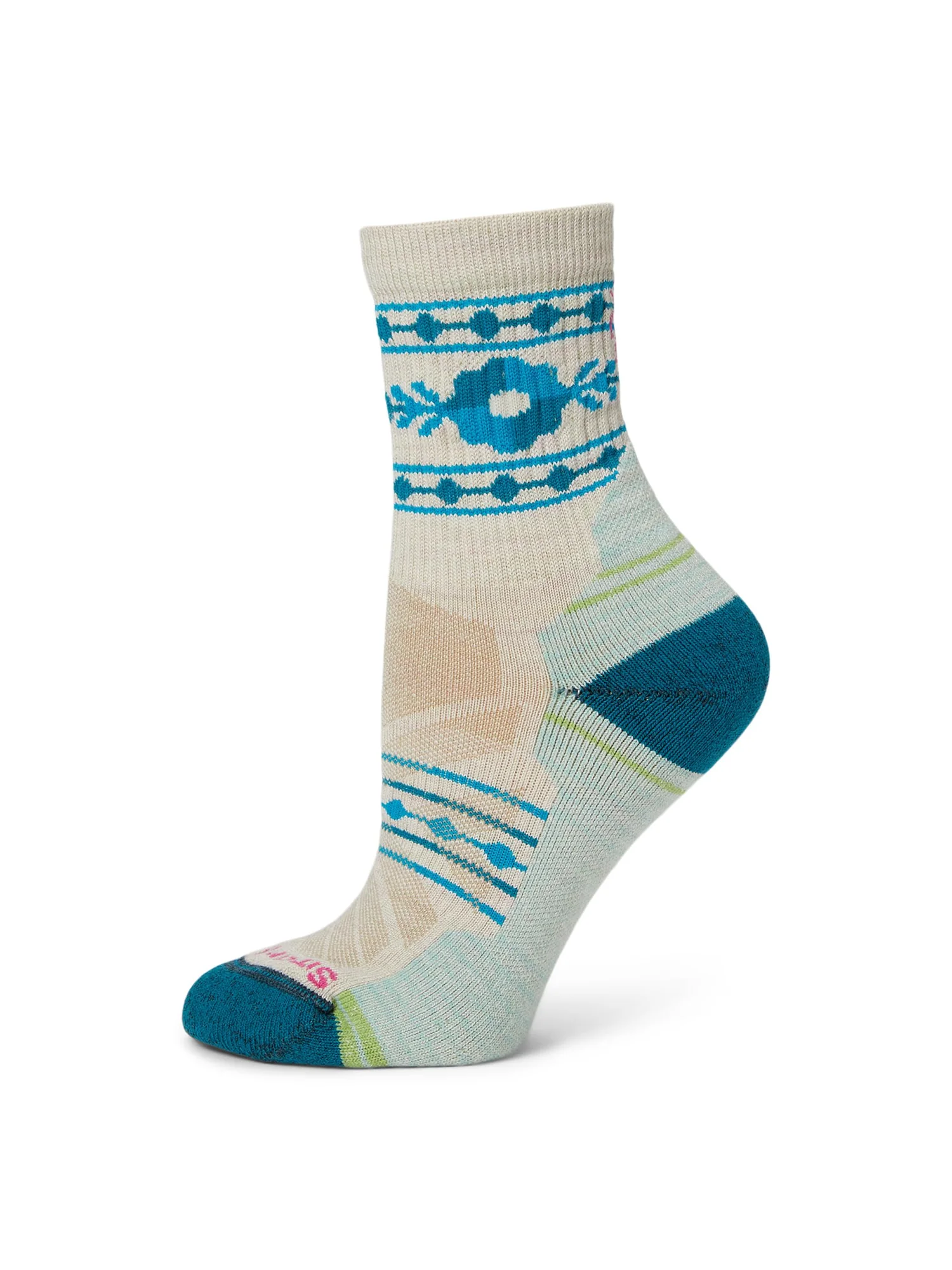 Туфли Smartwool Hike Light Cushion Retro Floral Mid Crew Socks