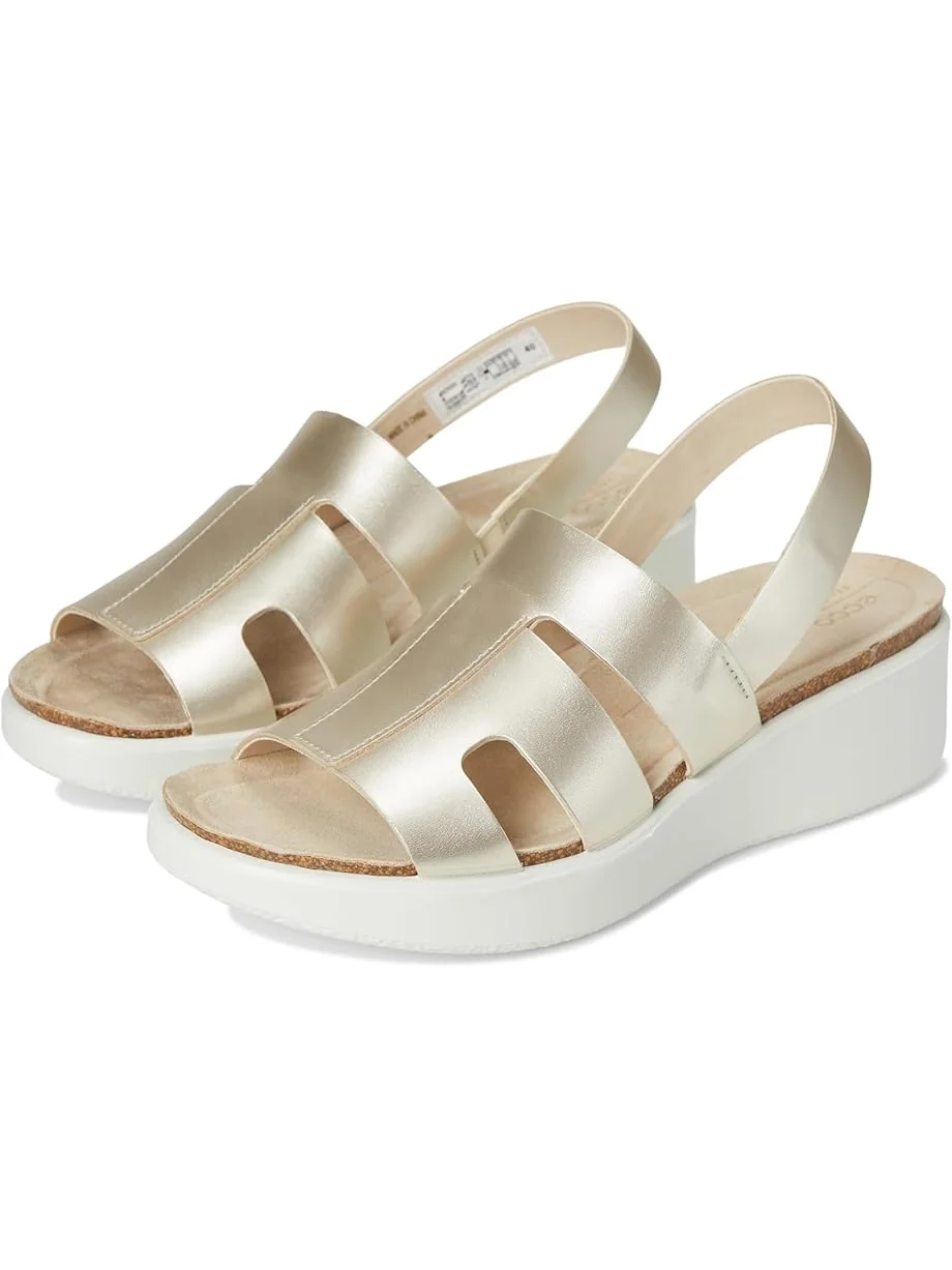 Босоножки ECCO Flowt Wedge Cork Oasis