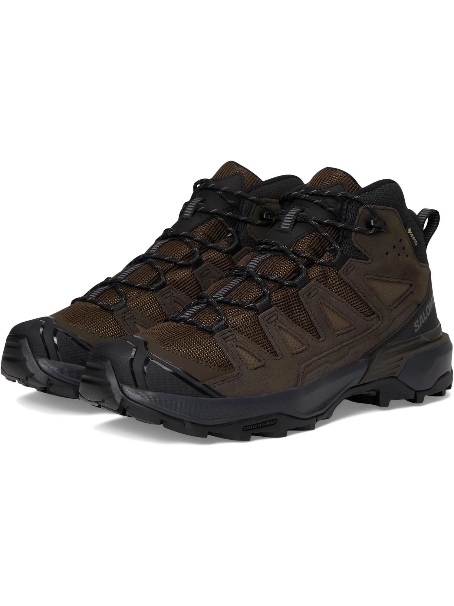 Походные ботинки Salomon X Ultra LTR Mid GTX, цвет Dark Earth/Delicioso/Castlerock