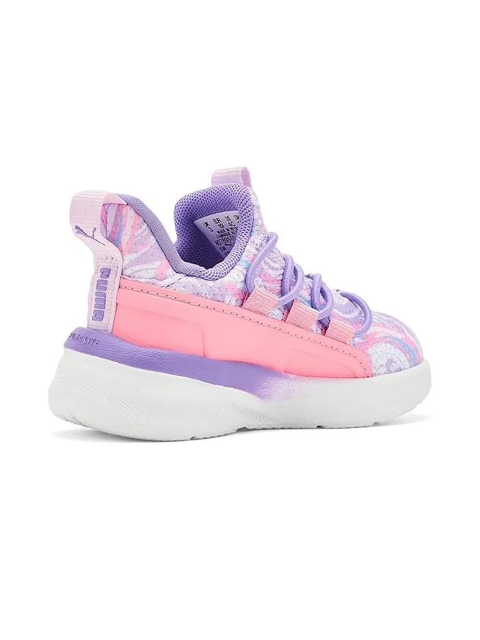 Кроссовки повседневные One 4 All Slip-On PUMA Kids — изображение 3 из 4, белый//розовый
