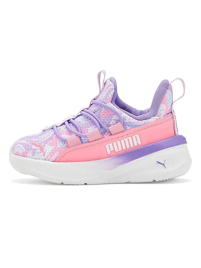 Кроссовки повседневные One 4 All Slip-On PUMA Kids — изображение 4 из 4, белый//розовый