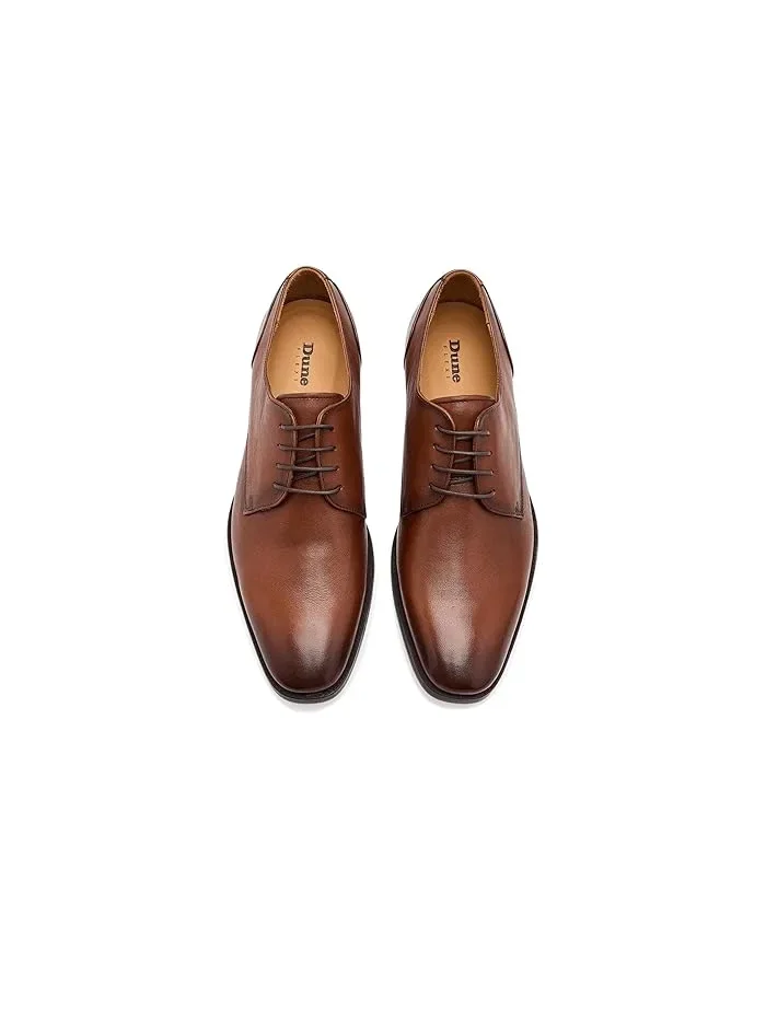 Оксфорды кожаные Sole Dune London — изображение 2 из 4, бежевый