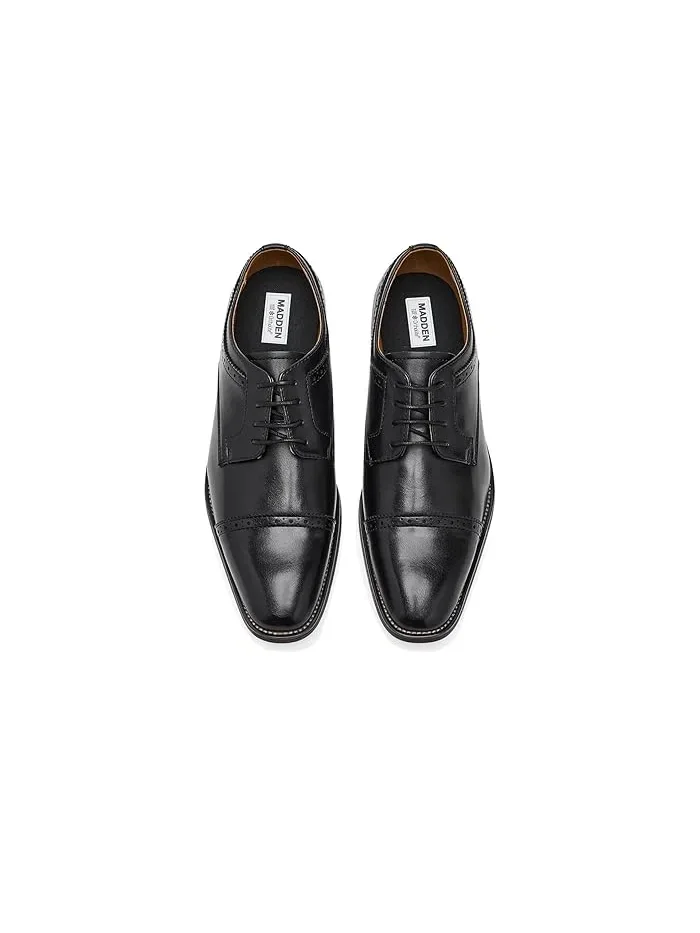 Оксфорды Plattio кожаные Steve Madden — изображение 2 из 4, бежевый