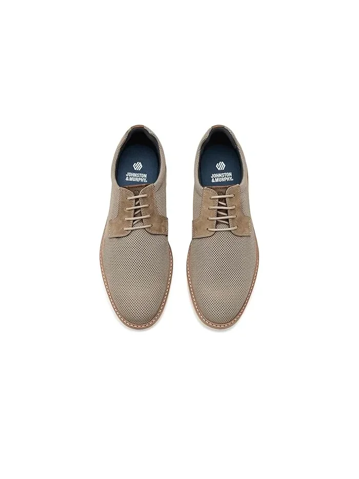 Туфли оксфорды Ralston Knit Plain Toe Johnston & Murphy — изображение 2 из 4, тауп