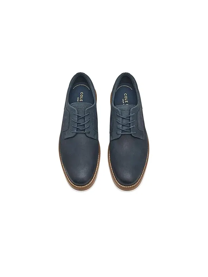 Оксфорды кожаные Grand Neoclassic Plain Toe Cole Haan — изображение 2 из 4, темно-синий