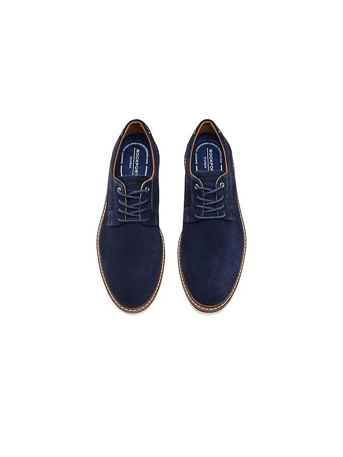 Оксфорды кожаные Foley Rockport — изображение 2 из 4, темно-синий