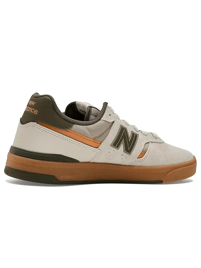 Кроссовки кожаные 306 Cup Jamie Foy New Balance Numeric — изображение 3 из 4, бежевый/оливковый