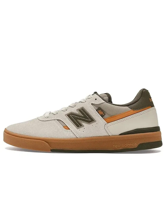 Кроссовки кожаные 306 Cup Jamie Foy New Balance Numeric — изображение 4 из 4, бежевый/оливковый