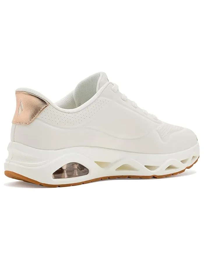 Кроссовки Uno Glide-Step Glide On Air Hands Free Slip-Ins SKECHERS — изображение 3 из 4, белый