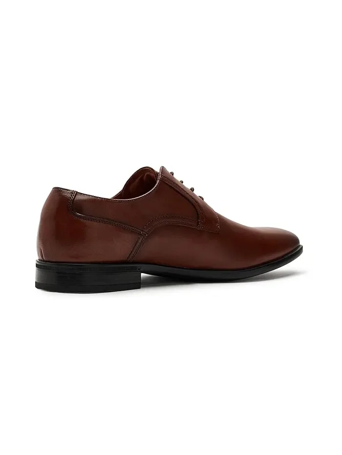 Оксфорды с гладким носком Zaffiro Florsheim — изображение 3 из 4, коричневый