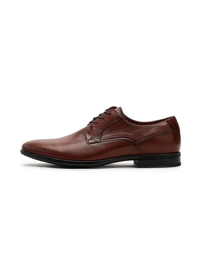 Оксфорды с гладким носком Zaffiro Florsheim — изображение 4 из 4, коричневый