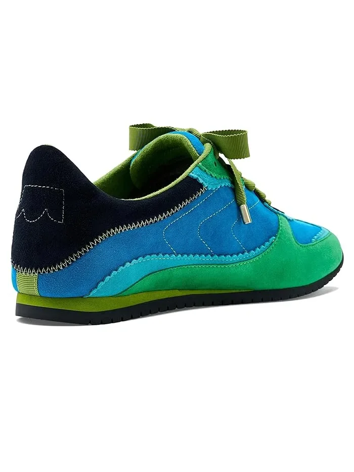 Кроссовки спортивно-шикарные Speedbird Suede Birdies — изображение 3 из 4, мульти голубой