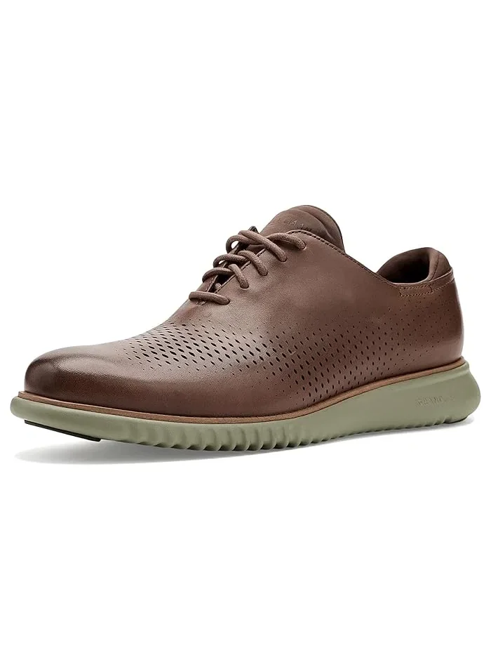 Оксфорды кожаные 2.Zerogrand Cole Haan — изображение 1 из 4, мшистый