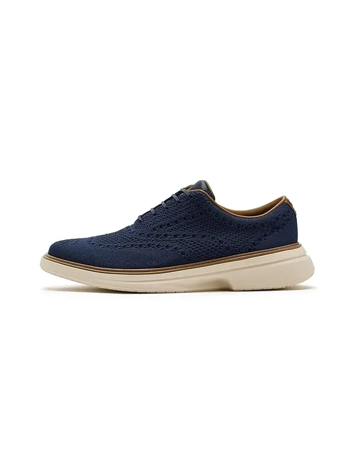 Туфли оксфорды Originalgrand Cityspectre Stitchlite Wingtip Cole Haan — изображение 4 из 4, темно-синий/натуральный