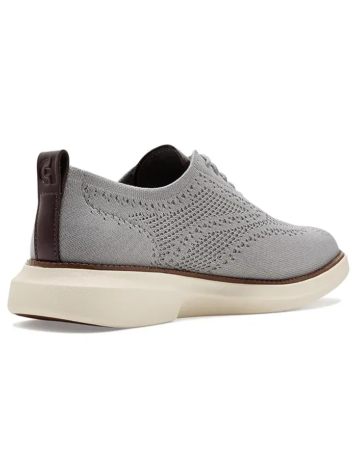 Туфли оксфорды Stitchlite Wingtip Grand Shadowlite Cole Haan — изображение 3 из 4, серый
