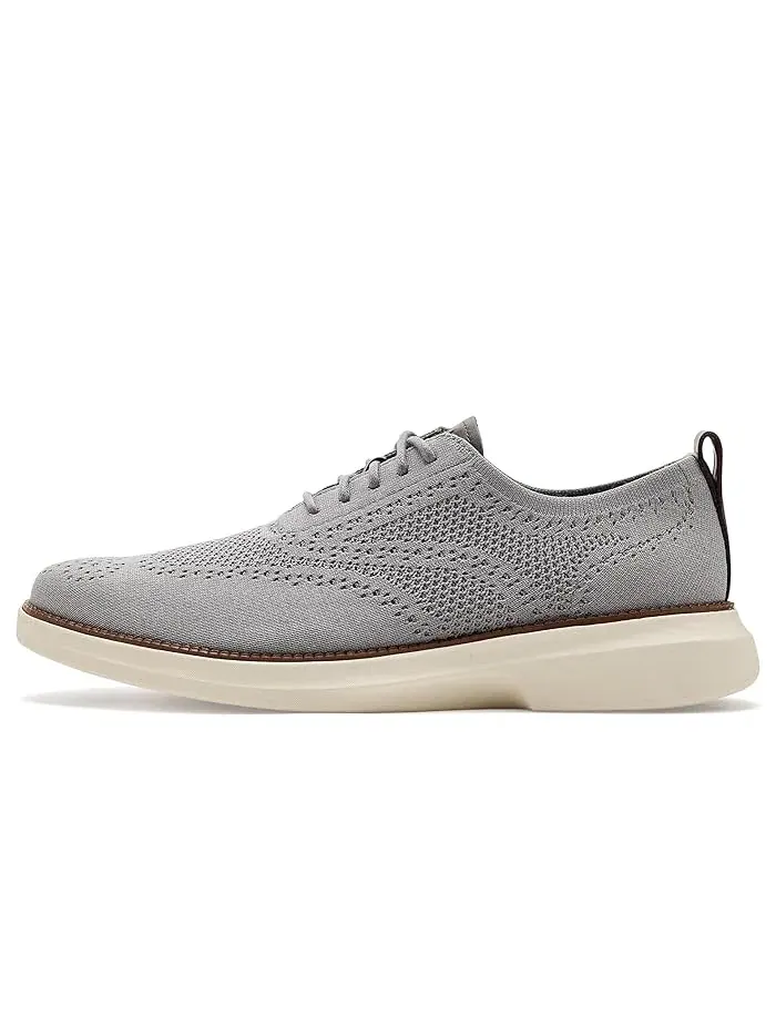 Туфли оксфорды Stitchlite Wingtip Grand Shadowlite Cole Haan — изображение 4 из 4, серый