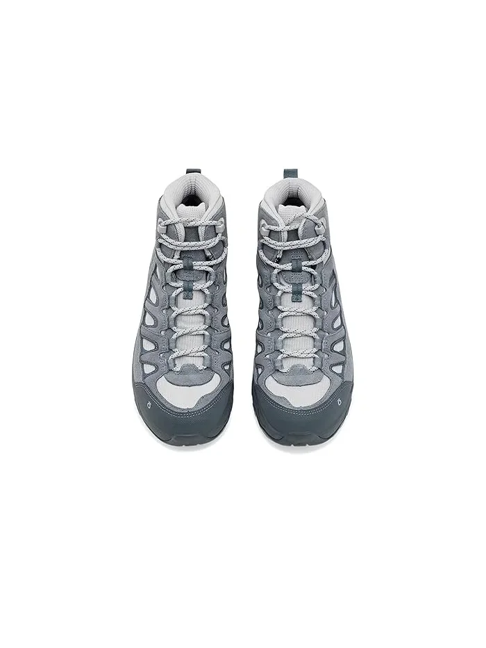 Кроссовки для хайкинга Sawtooth Ascent Mid B-dry Oboz — изображение 2 из 4, серый