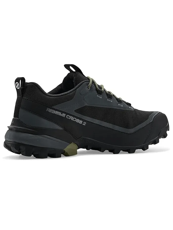 Треккинговые ботинки Ribelle Cross 2 GTX Scarpa — изображение 3 из 4, черный/оливковый