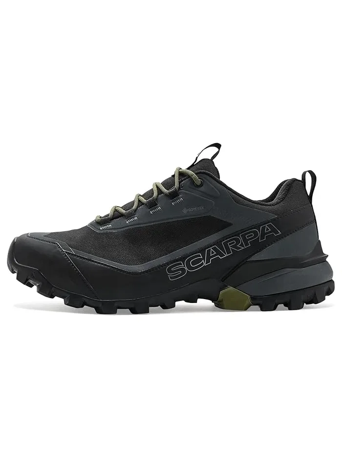 Треккинговые ботинки Ribelle Cross 2 GTX Scarpa — изображение 4 из 4, черный/оливковый