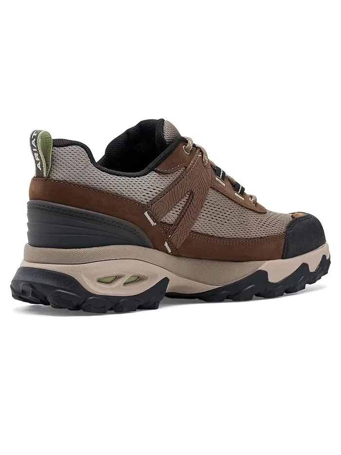 Кроссовки походные водонепроницаемые Traverse Low H2O Ariat — изображение 3 из 4, коричневый