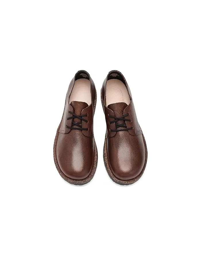 Ботинки кожаные Uppsala Low Lace Up Birkenstock — изображение 2 из 4, шоколад