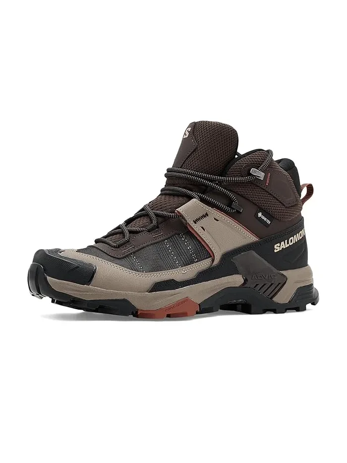 Кроссовки для хайкинга X Ultra 5 Mid GORE-TEX Salomon — изображение 1 из 4, черный