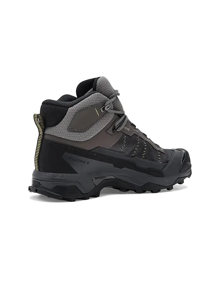 Кроссовки для хайкинга Salomon X Ultra 5 Mid GORE-TEX — изображение 3 из 4, темный серый