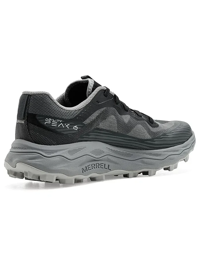 Кроссовки для трейла Agility Peak 6 Merrell — изображение 3 из 4, черный