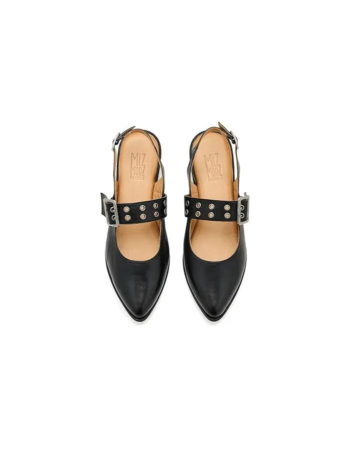 Туфли балетки Freya Sling Back Miz Mooz — изображение 2 из 4, черный