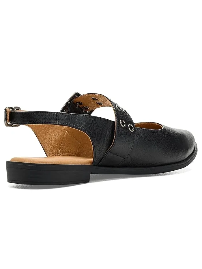 Туфли балетки Freya Sling Back Miz Mooz — изображение 3 из 4, черный