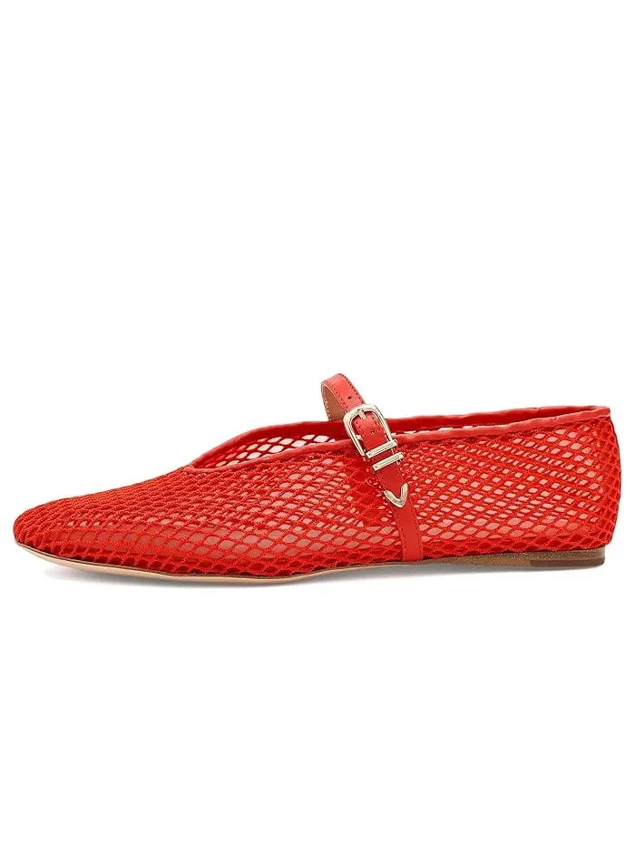 Балетки Mesh Margot Mj Favorite Daughter — изображение 4 из 4, томатный