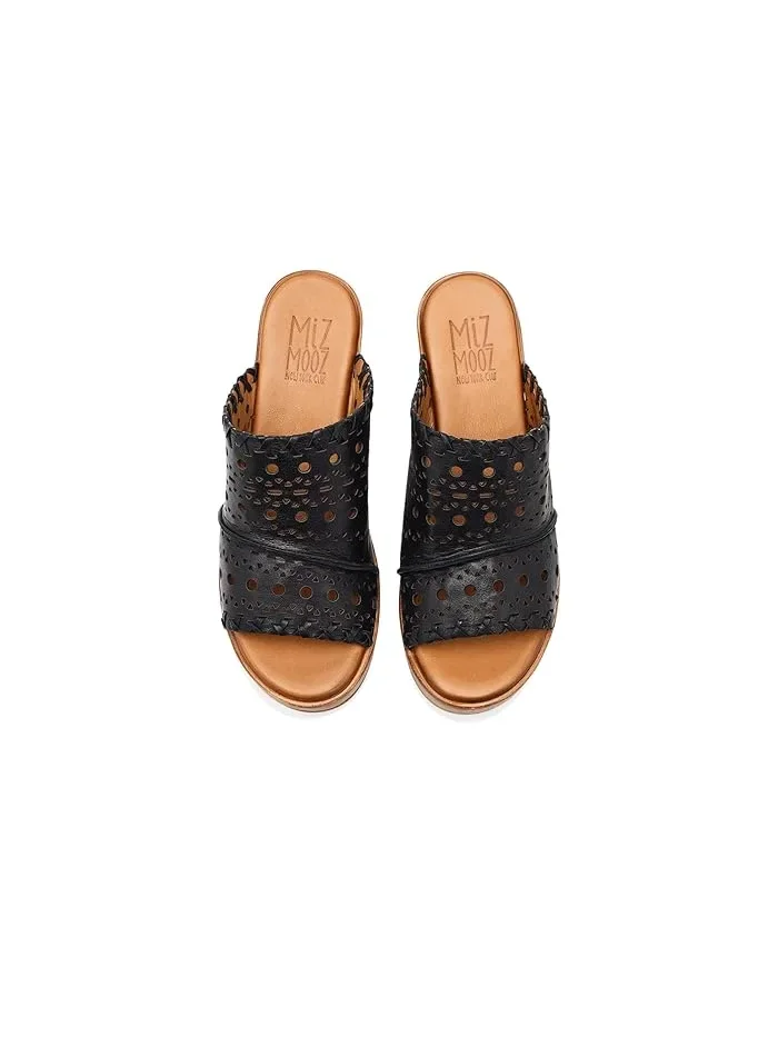 Босоножки на танкетке Wesley Wedge Miz Mooz — изображение 2 из 4, черный
