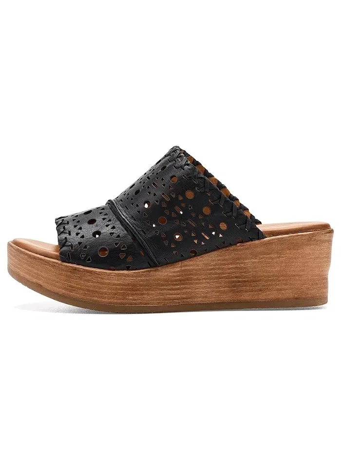 Босоножки на танкетке Wesley Wedge Miz Mooz — изображение 4 из 4, черный
