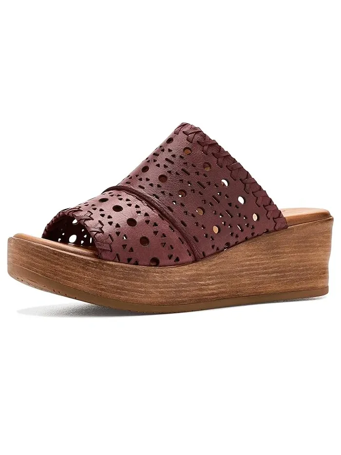 Босоножки на танкетке Wesley Wedge Miz Mooz — изображение 1 из 4, красный