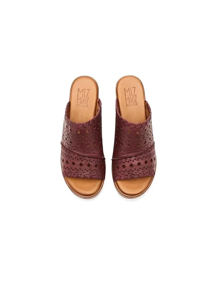 Босоножки на танкетке Wesley Wedge Miz Mooz — изображение 2 из 4, красный