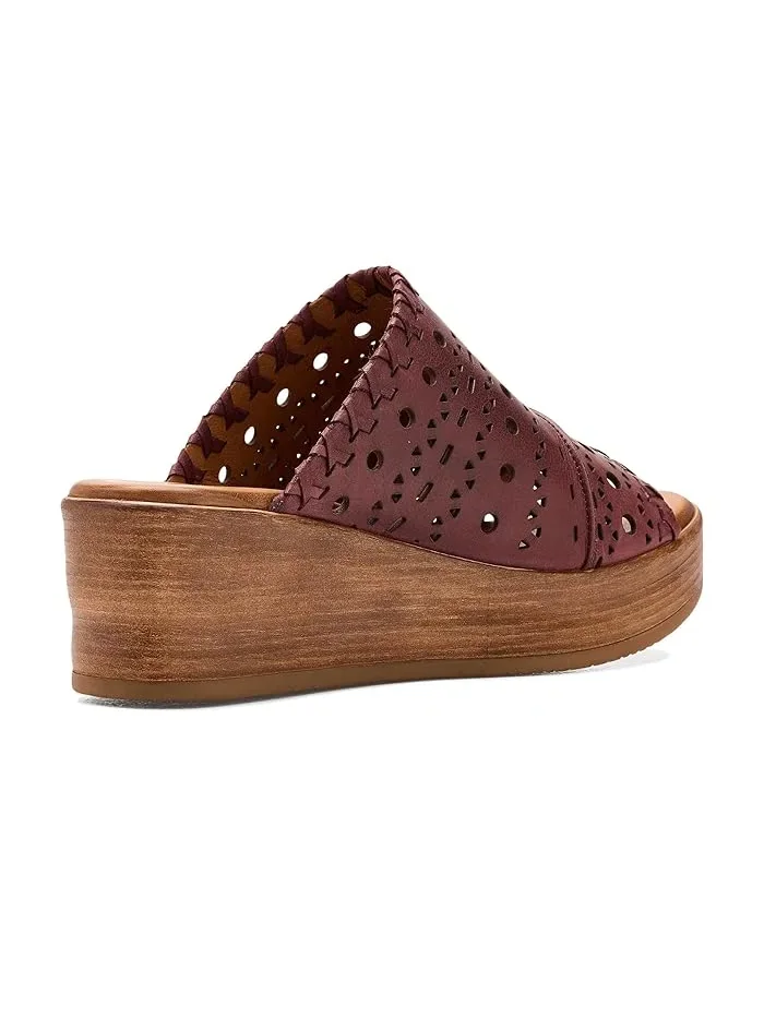 Босоножки на танкетке Wesley Wedge Miz Mooz — изображение 3 из 4, красный