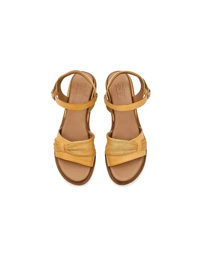 Сандалии Gradie Flat Sandals Miz Mooz — изображение 2 из 4, охристый