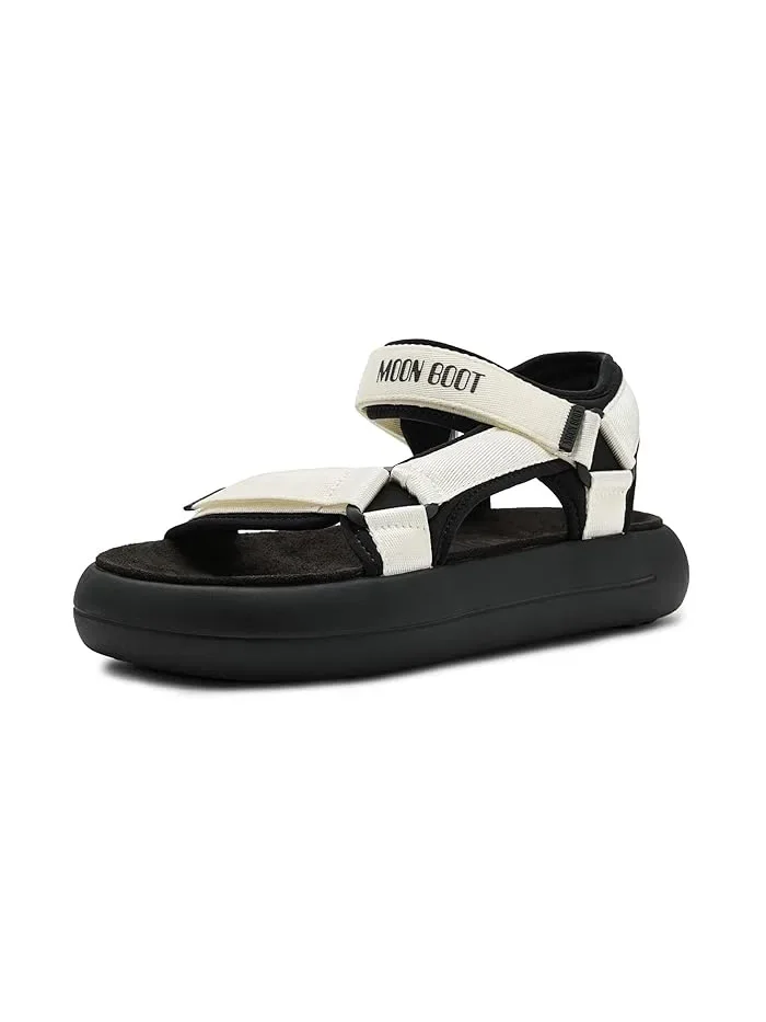 Сандалии Super Sandal Moon Boot — изображение 1 из 4, черный/белый