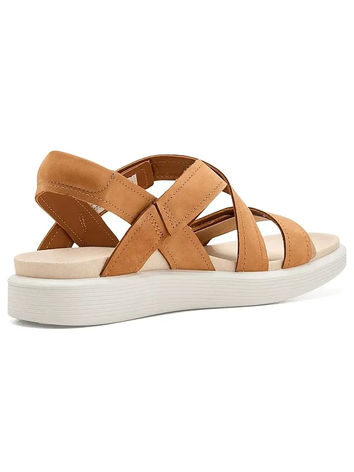 Сандалии ECCO Soft Cross Strap Lion Nubuck — изображение 3 из 4, левёй