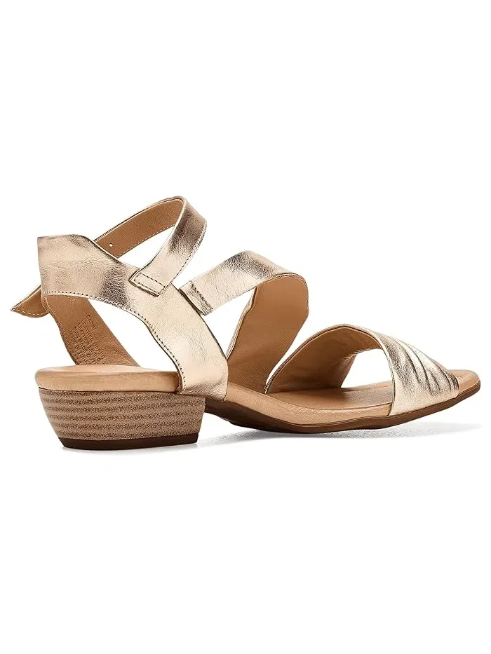 Босоножки на каблуке Capri Miz Mooz — изображение 3 из 4, золото