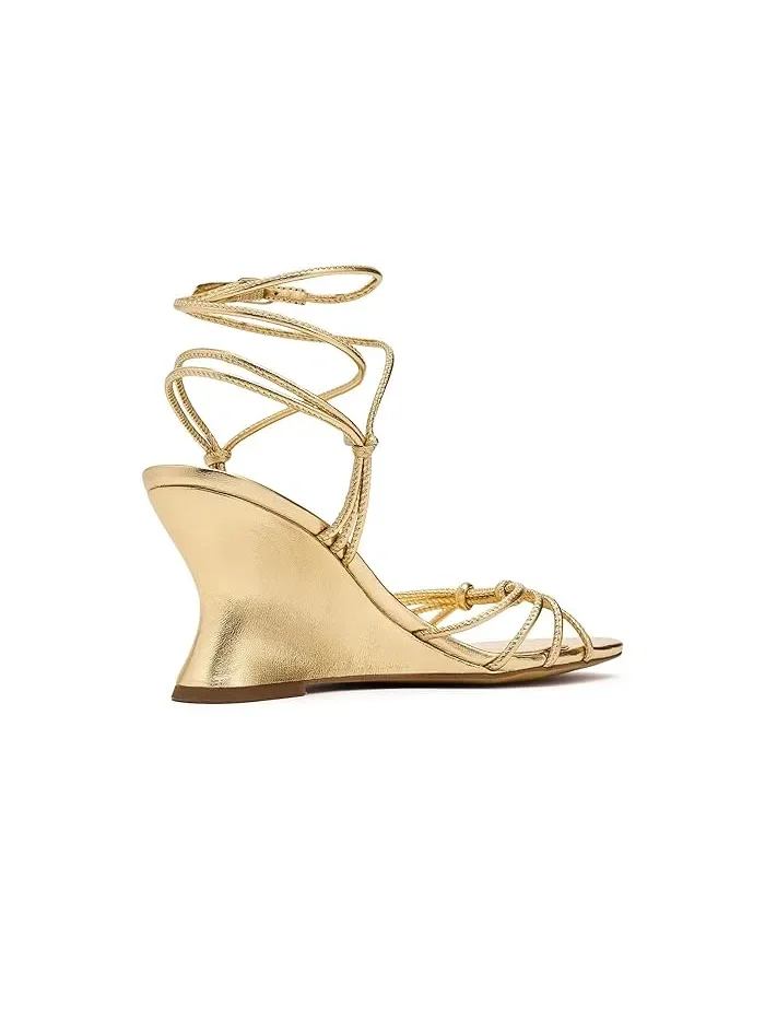 Босоножки с ремешками Daxton Sam Edelman — изображение 2 из 4, золотистый