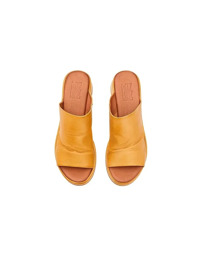 Босоножки на каблуке Patsey Miz Mooz — изображение 2 из 4, охристый