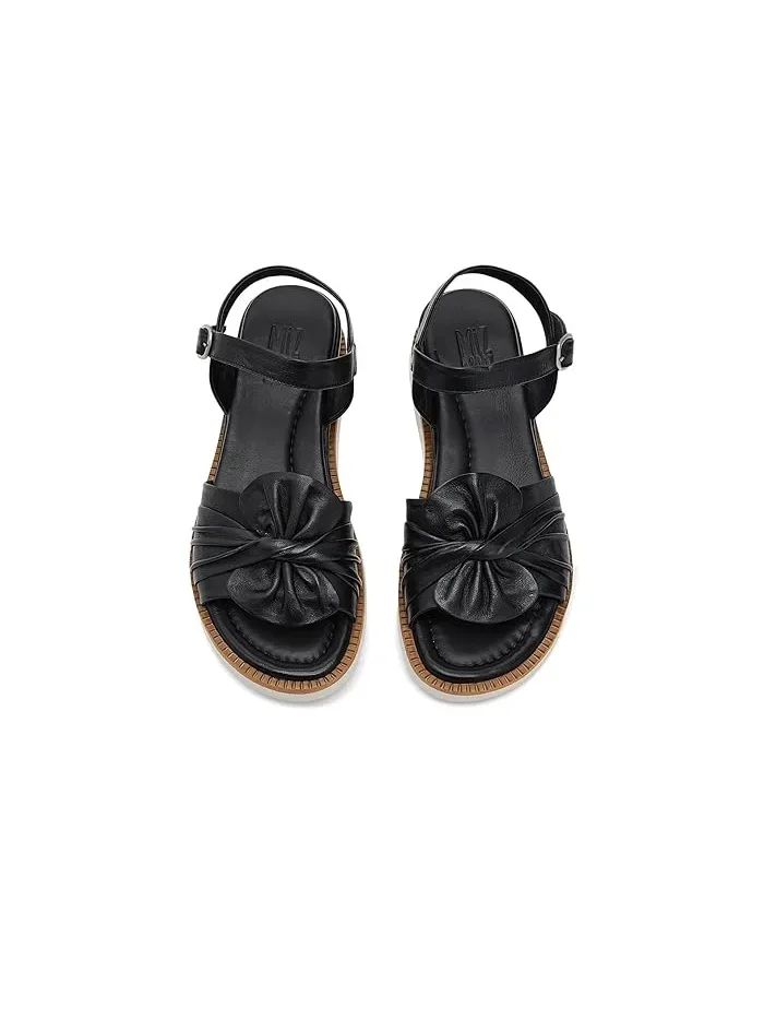 Босоножки на танкетке Ever Wedge Miz Mooz — изображение 2 из 4, черный
