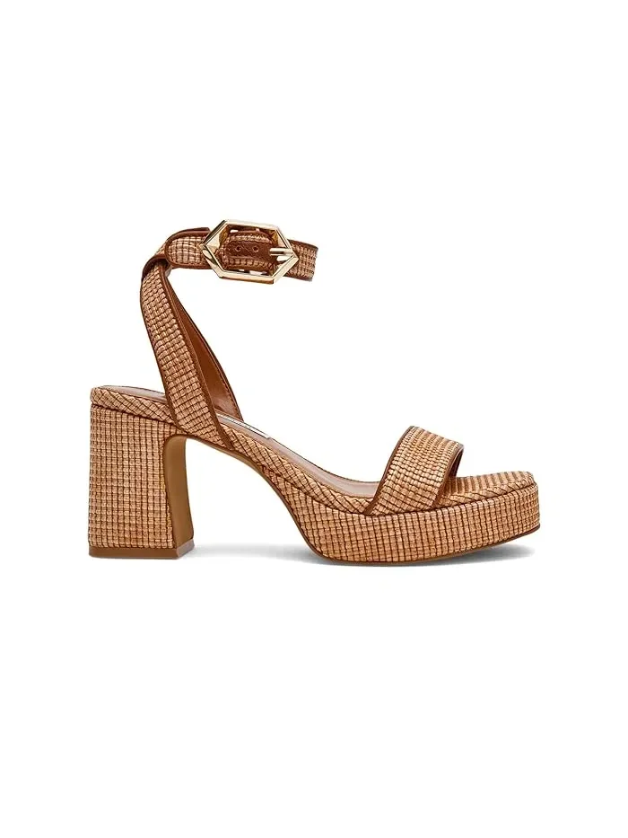 Туфли на каблуке Elida Steve Madden, Raffia — изображение 1 из 4, соломенный