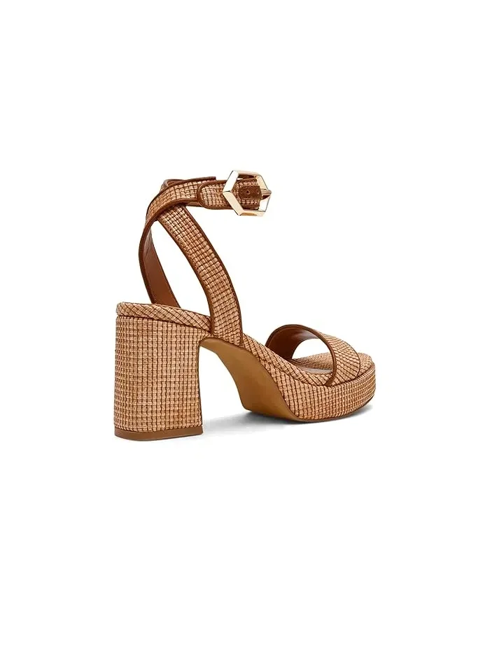 Туфли на каблуке Elida Steve Madden, Raffia — изображение 3 из 4, соломенный
