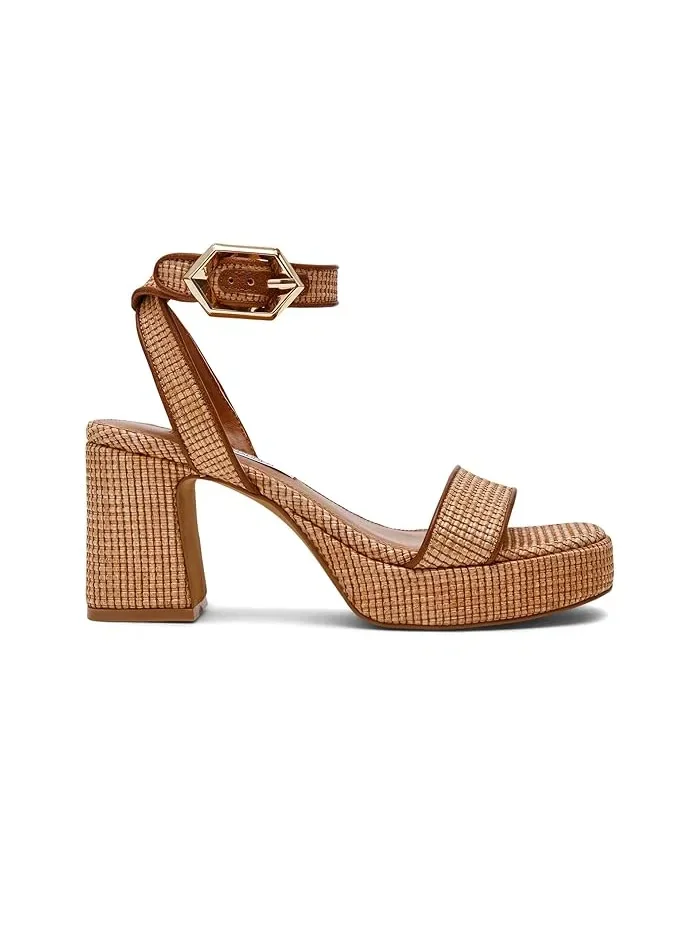 Туфли на каблуке Elida Steve Madden, Raffia — изображение 4 из 4, соломенный