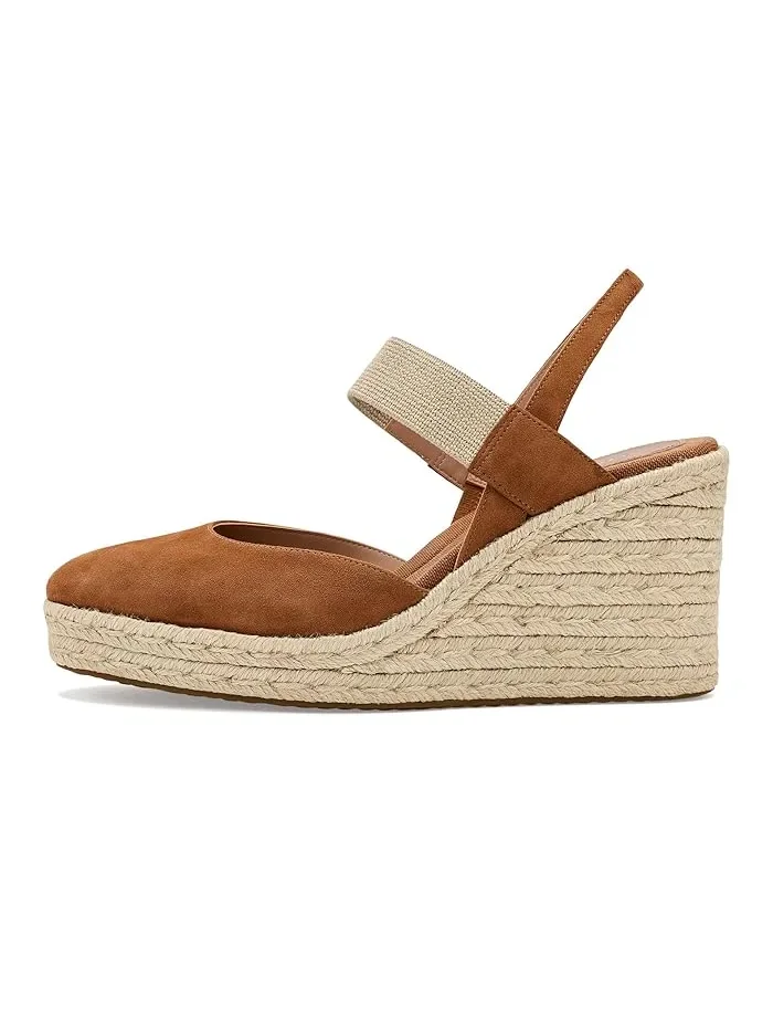 Туфли-лодочки на каблуке Cloudfeel Kenna Espadrille Wedge Cole Haan — изображение 4 из 4, бежевый