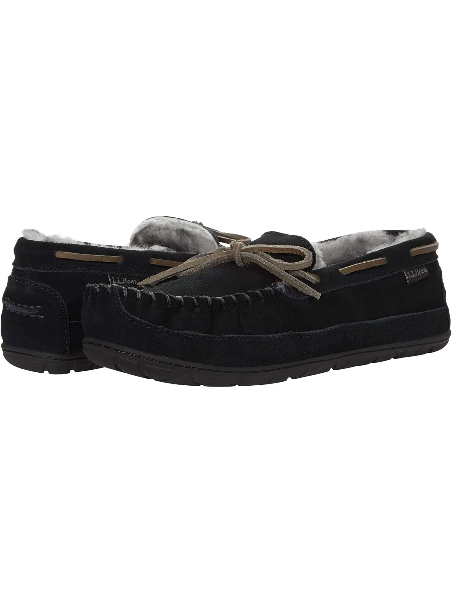 Слипперы Wicked Good Moccasins L.L.Bean — изображение 2 из 6, черный