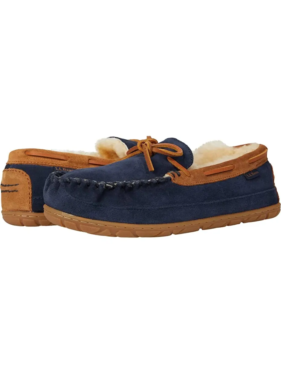 Слипперы Wicked Good Moccasins L.L.Bean — изображение 1 из 3, темно-синий
