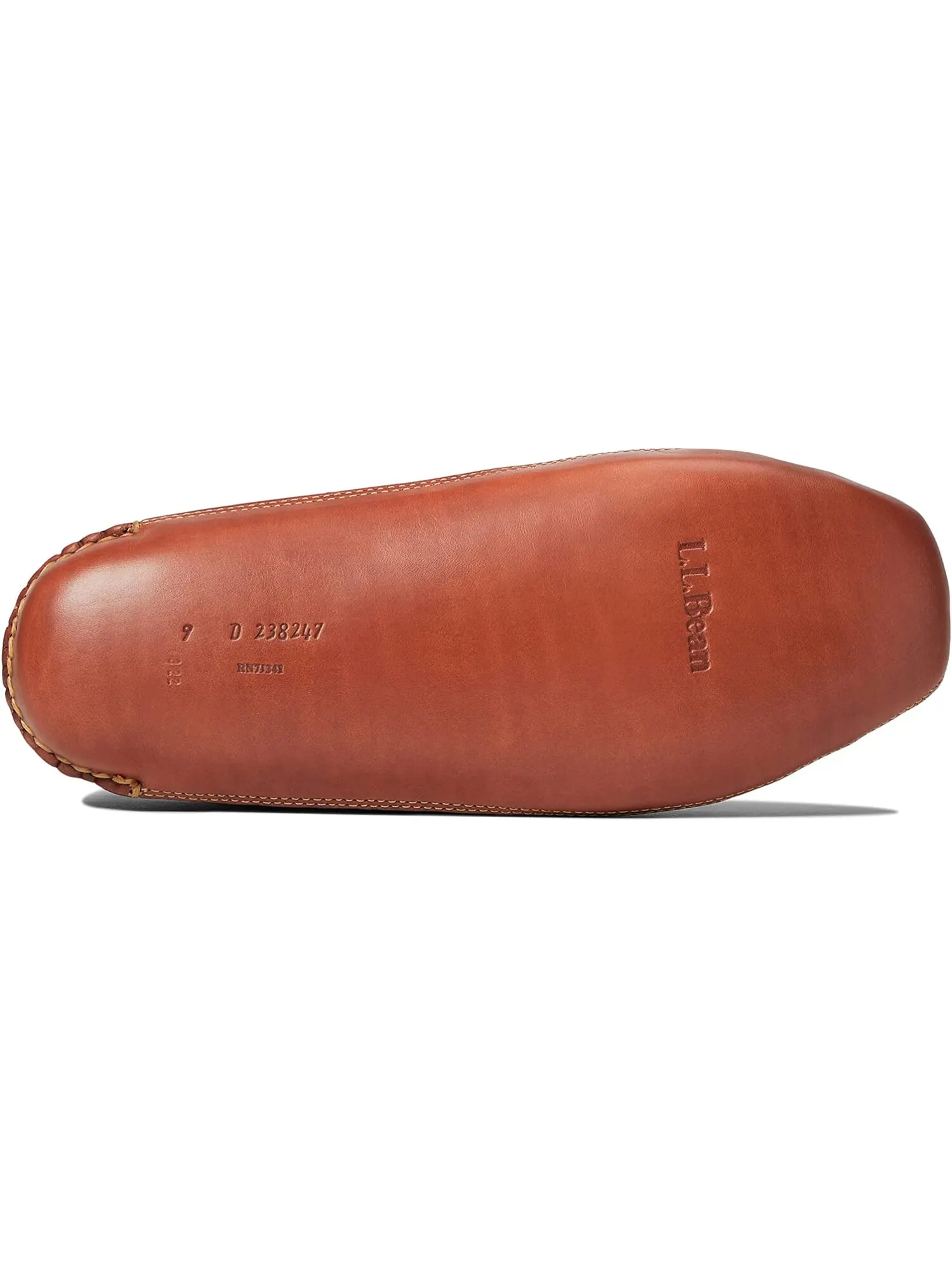 Слипперы Bison Double Sole Slipper Shearling Lined L.L.Bean — изображение 3 из 5, изюминный